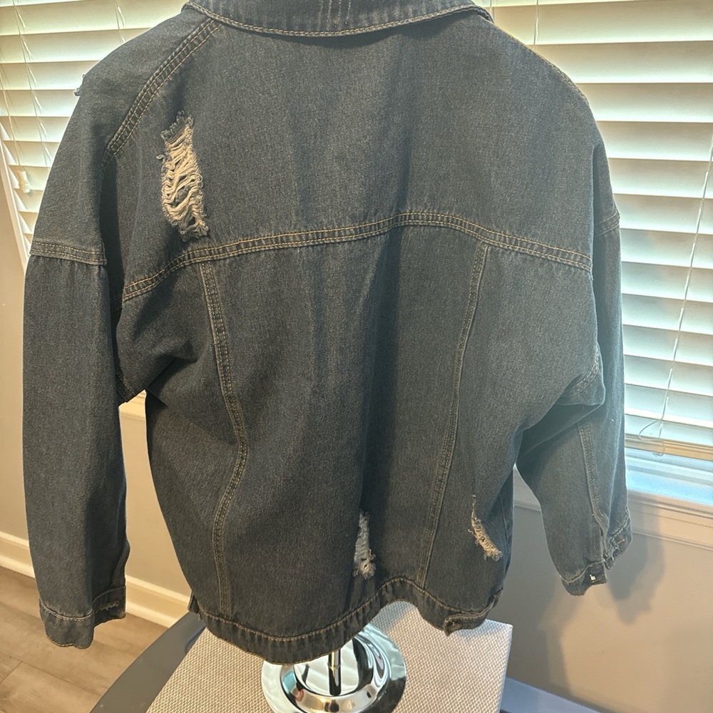 Denim Jacket, Button Up - image 4